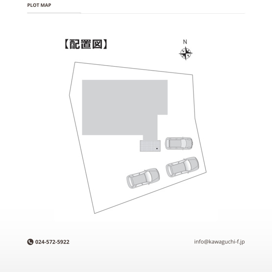 【区画図】 | リセットハウス　二本松市杉田駄子内 | ★内覧予約で新米４kg★