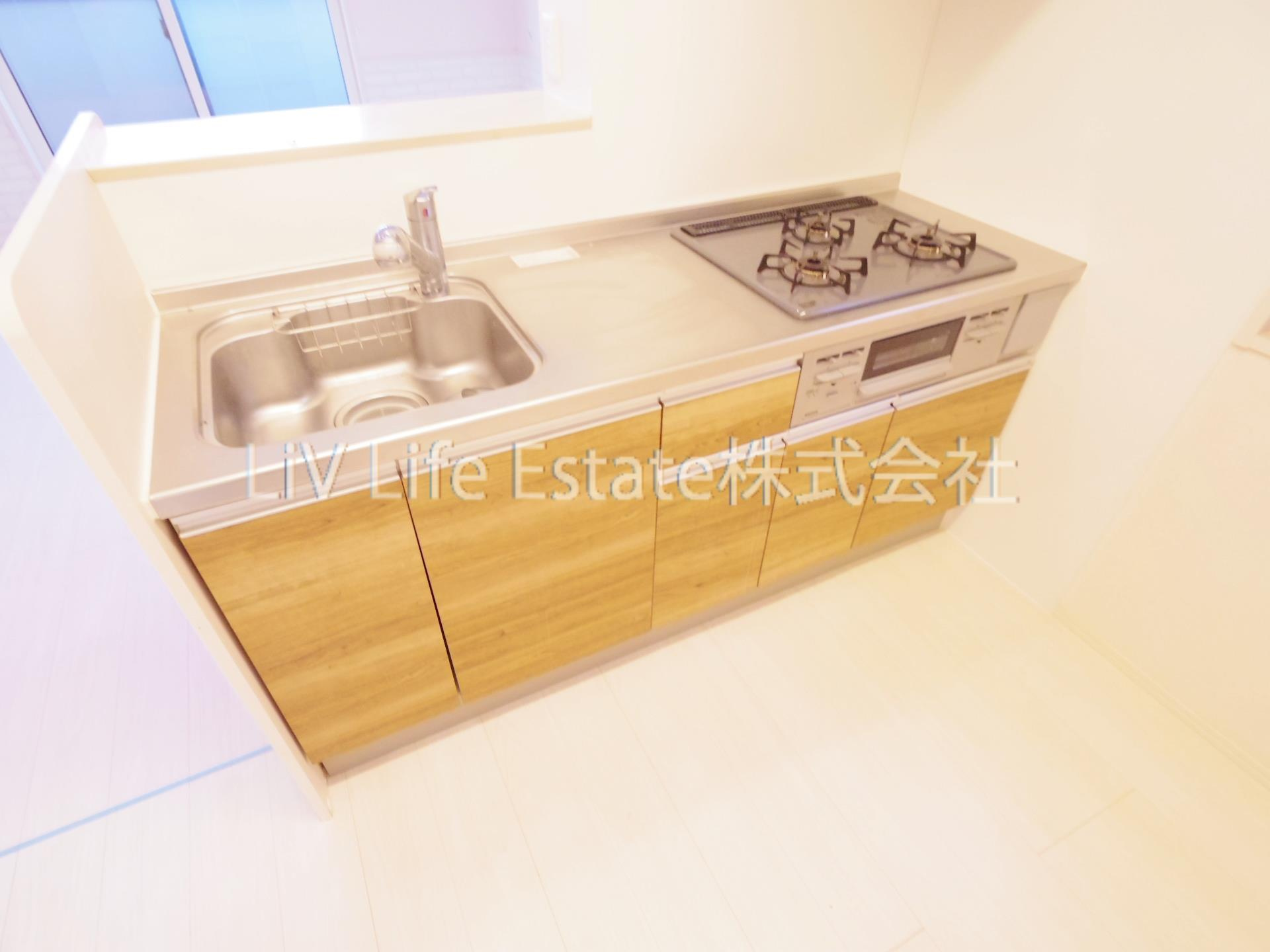 パーシモンフィールド　Aのキッチン