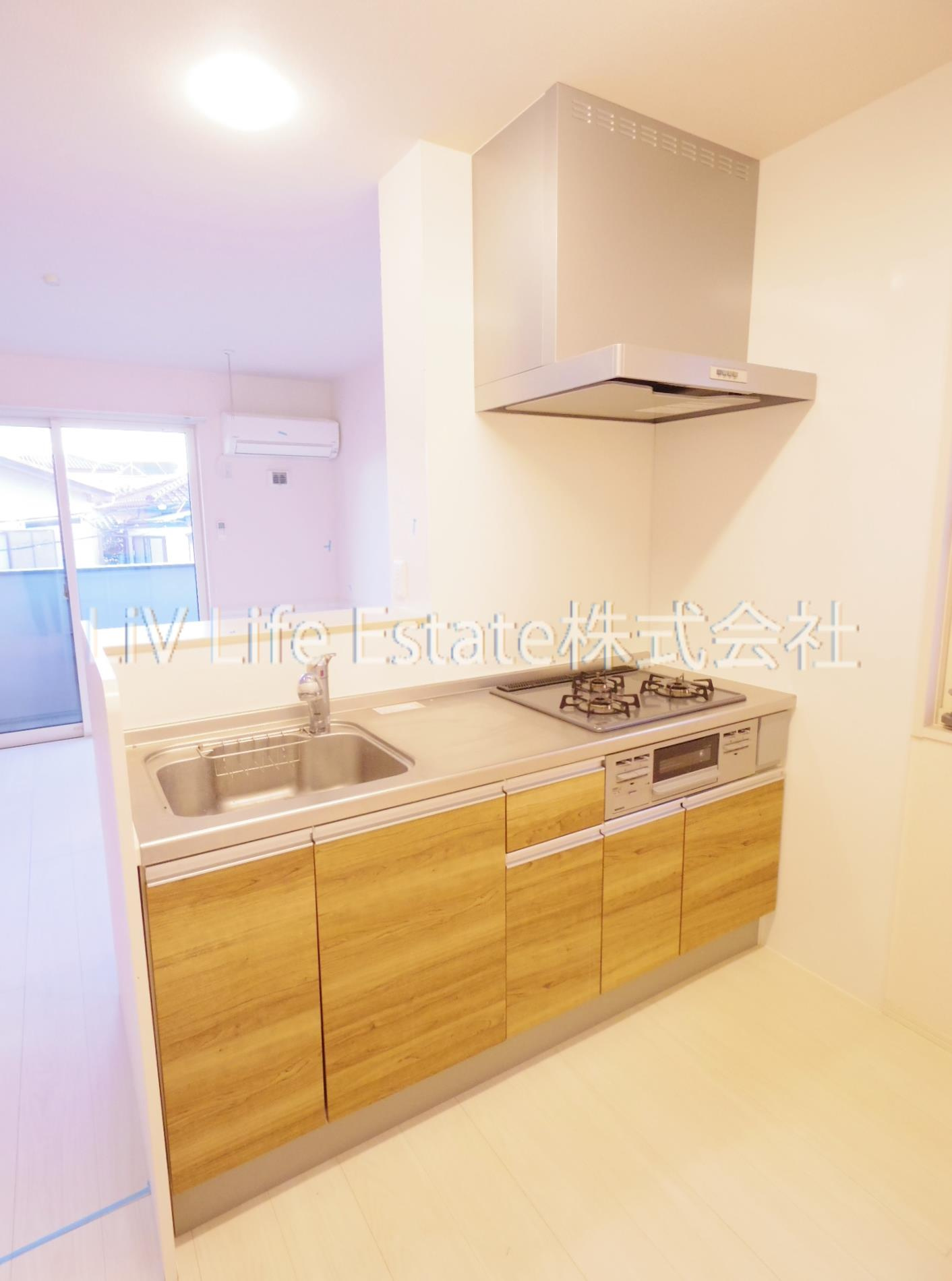 パーシモンフィールド　Aのキッチン