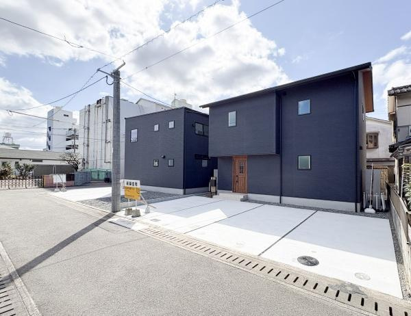 中鶴崎Ｗ　新築の前面道路含む現地写真|前面道路含む現地