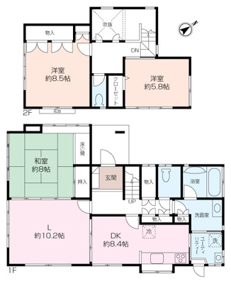 【北東角地×住友林業施工×三保町中古戸建】の画像