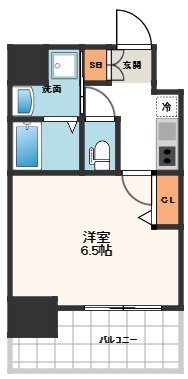 【間取り】 | ソルテラスNAMBAサウスフィール