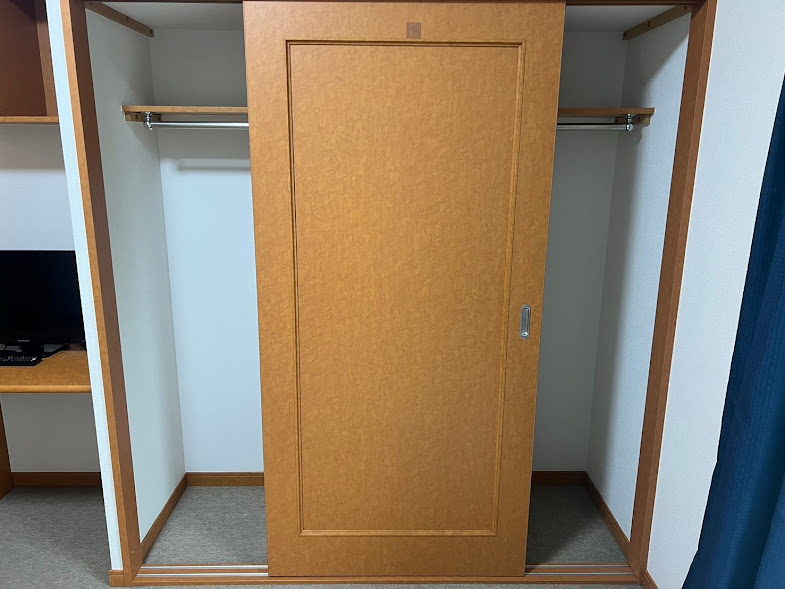 SENAハウスの収納|クローゼットです