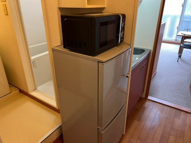 SENAハウスの設備|電子レンジ・冷蔵庫付きです