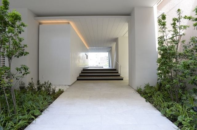 カナルフロント芝浦のエントランス