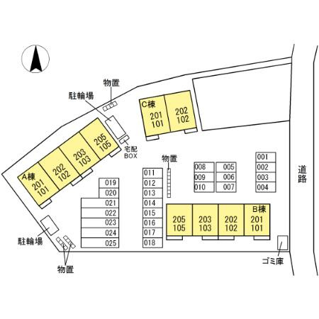 ミクスト　Ａの区画図