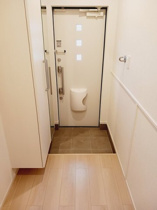 シンプルで使いやすい玄関です