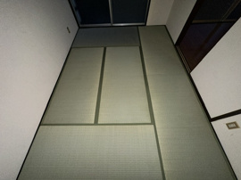 明るい和室です