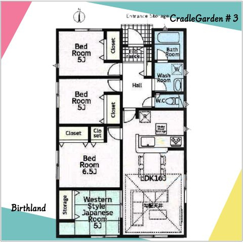 新築戸建・新築建売　邑楽町鶉第7　中野東小・邑楽中
