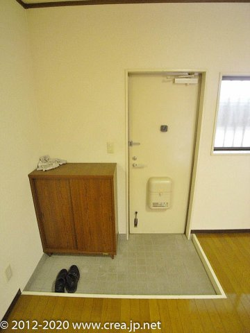 メゾンホソダBの玄関|きれいな玄関です