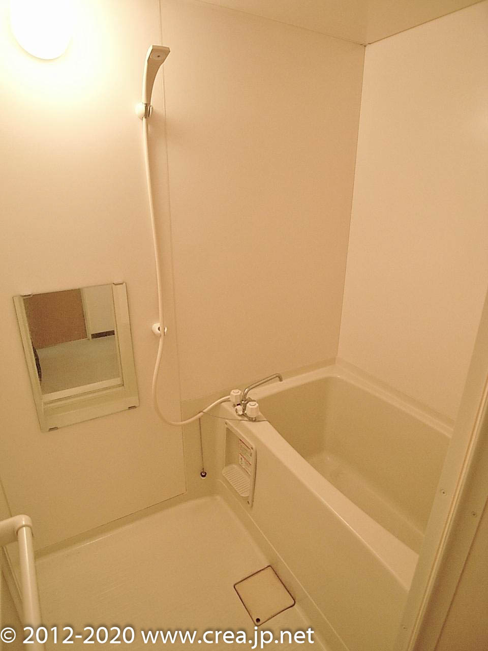 メゾンホソダBの浴室|コンパクトで使いやすいお風呂です