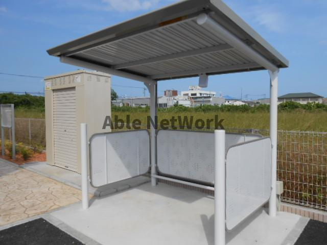 レジデンスオオギⅤのその他共用部分|駐輪場あります(^^♪