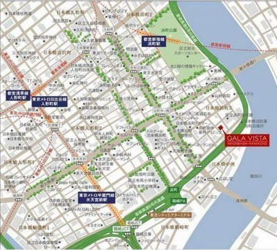 【地図】 | ガーラ・ヴィスタ日本橋浜町