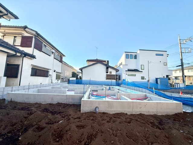 練馬区関町北4丁目　新築戸建の外観|現地ご見学希望・資料請求などお気軽にお問い合わせ下さい！
03-5990-5201