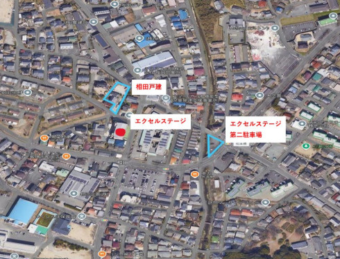 【地図】 | エクセルステージ・相田戸建（一部エクセルステージ駐車場） | エクセルステージ・第2駐車場・相田戸建　セット売り