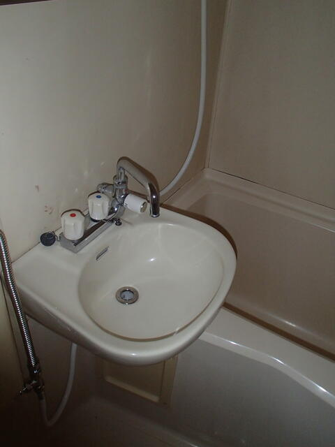 ハイツオザワの洗面所