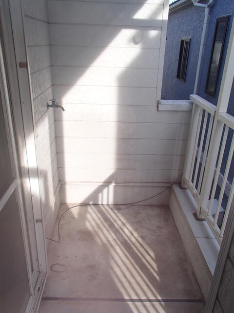 ハイツオザワのバルコニー