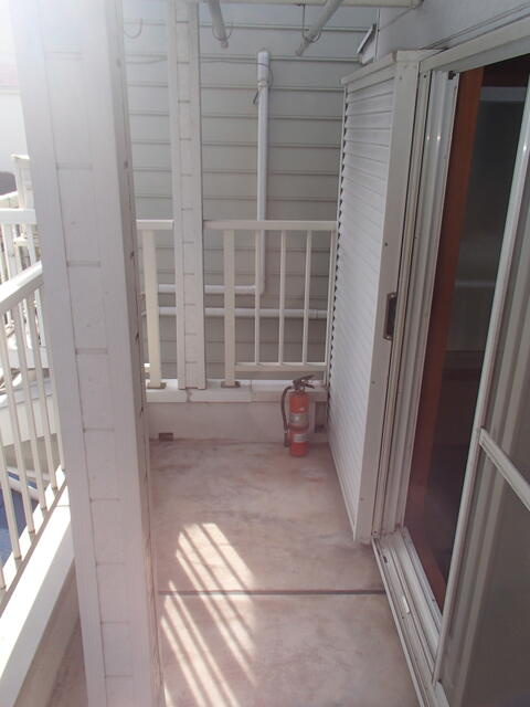 ハイツオザワのバルコニー