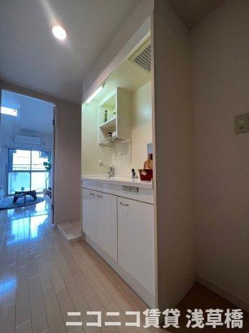 Ｓａｋｕｒａ　一番館のキッチン|別号室イメージの為、現状を優先致します。