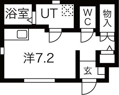 Le Meilleur(ル・メイユール)馬場町の間取り