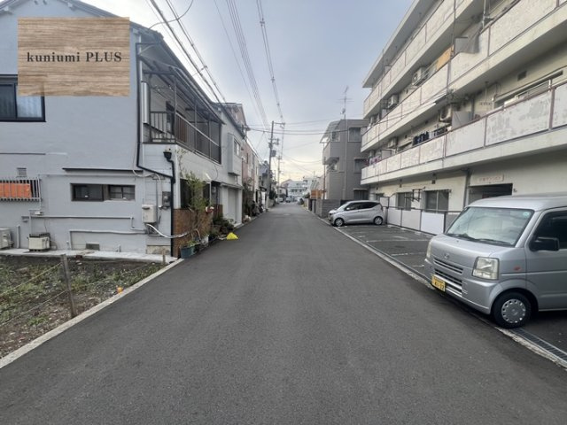大阪市鶴見区今津中1丁目の前面道路含む現地写真