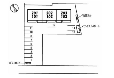 【区画図】 | カーサ・ヴィアソーレ