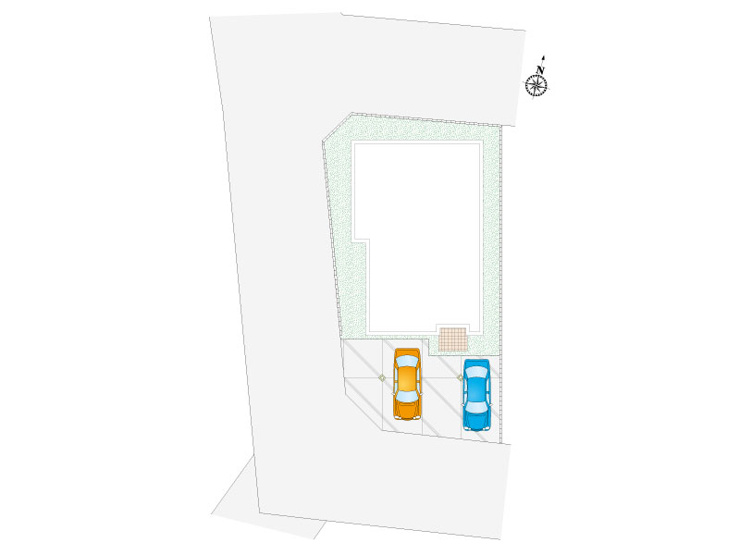 【２号棟：配置図】