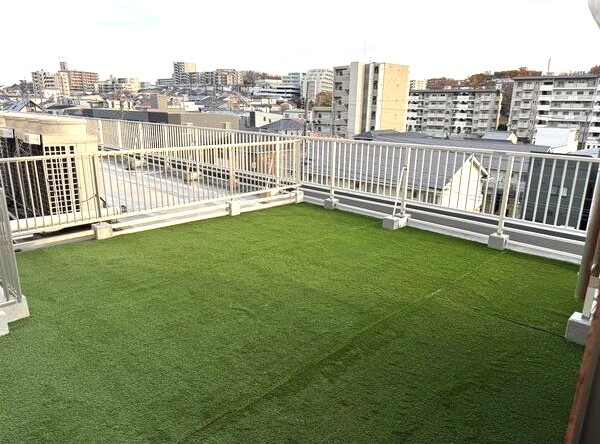 Ｍ５４の庭|屋上ドッグラン