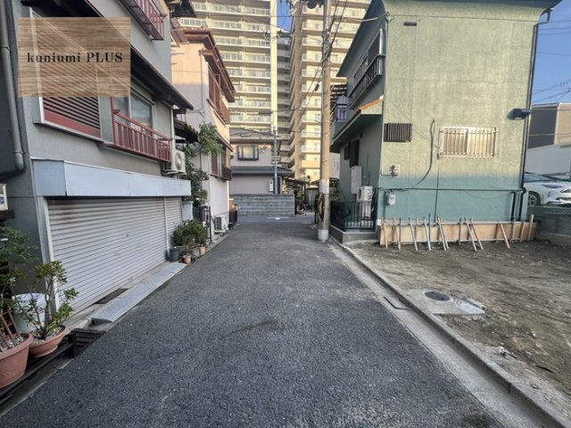 大阪市鶴見区横堤2丁目の前面道路含む現地写真
