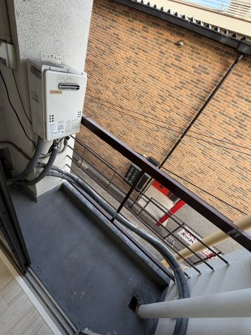 マンション平和のバルコニー