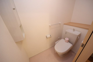 【トイレ】 | アスカＦ | 落ち着いた色調のトイレです