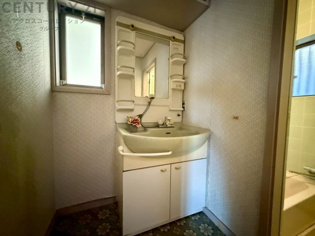 化粧品や洗顔料、歯ブラシなどの必需品をまとめて置ける収納スペースがあり、使用するたびに取り出す手間が省けます。また、水回りのため、濡れても大丈夫な素材が使用されており、お手入れが簡単です。