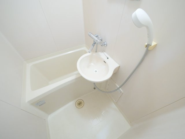 竹田レジデンスAの洗面所