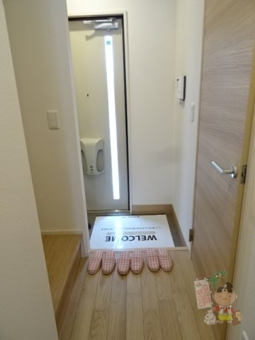 メゾンドシャルムの玄関