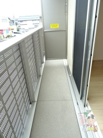 メゾンドシャルムのバルコニー