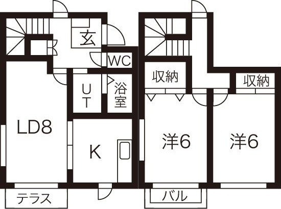 オリザIIIの間取り