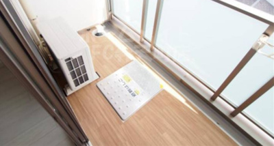 【バルコニー】 | ブラン弁天町駅前 | 陽当たり良好なバルコニーです