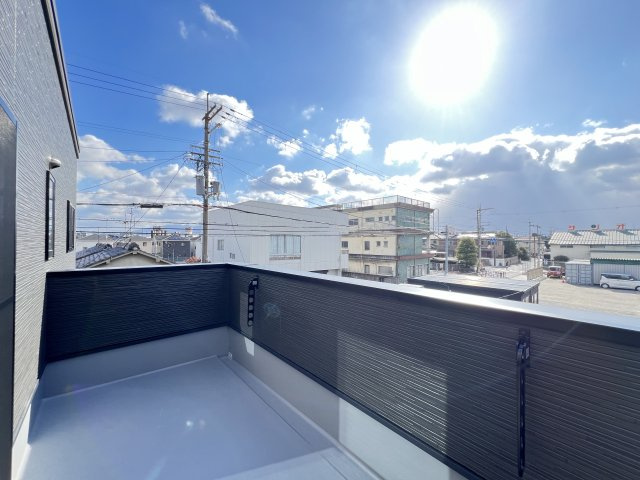 大和高田市東三倉堂町全2区画のバルコニー|陽当たり良好なバルコニーです