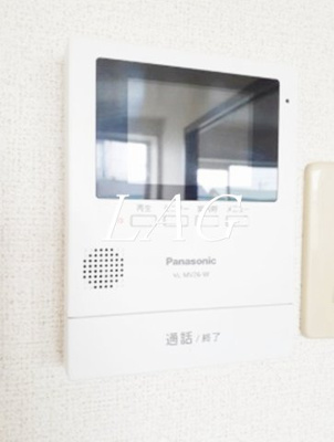 【セキュリティ】 | グランパティオ | モニター付きインターフォンです。