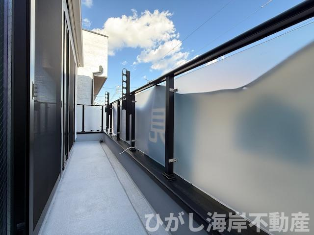 茅ヶ崎市柳島1丁目　新築未入居戸建　全12区画のバルコニー|バルコニー