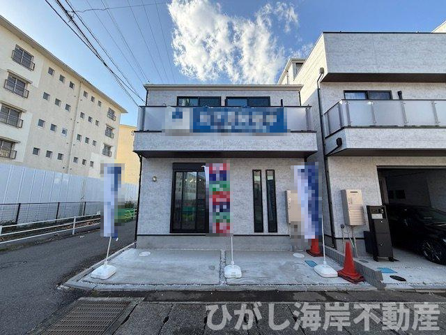 茅ヶ崎市柳島1丁目　新築未入居戸建　全12区画の外観|現地外観