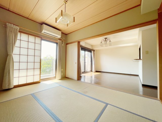 想定賃料年90万　想定利回り9.68％　SRCマンションの和室