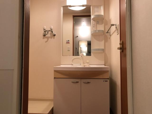 グランドール瑞穂の洗面所|洗髪洗面化粧台