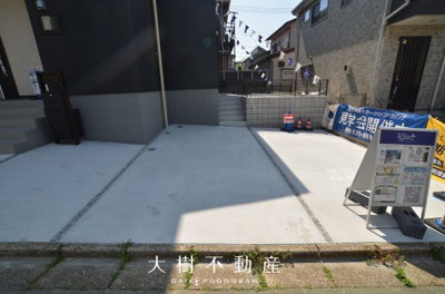 【駐車場】 | 海老名市国分寺台5丁目  新築戸建て　全1棟【仲介手数料無料】