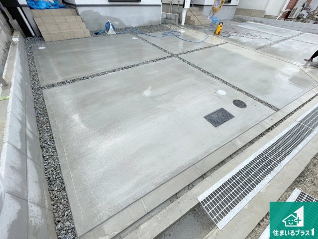 尼崎市塚口町　第2期　新築一戸建ての駐車場|駐車スペース！散水栓があるので、こまめに愛車を洗えます！