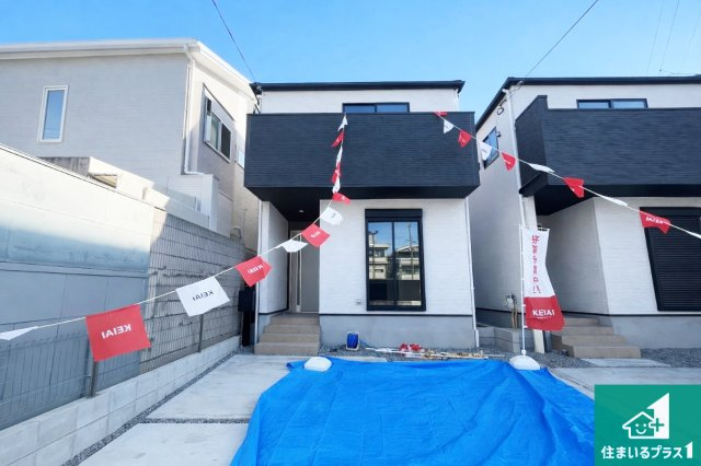 尼崎市塚口町　第2期　新築一戸建ての外観|安心の10年保証！外観を美しく保ち、雨水で汚れを落とします！気になることがありましたら、お気軽にお問い合わせください！