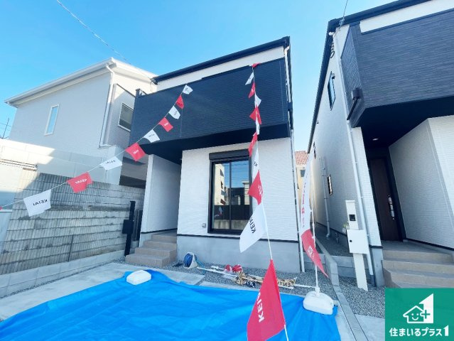 尼崎市塚口町　第2期　新築一戸建ての外観|お客様に長く安心して住んでいだだける事にこだわった家づくり！住んでからのアフターサービスにもしっかりと取り組んでいます！