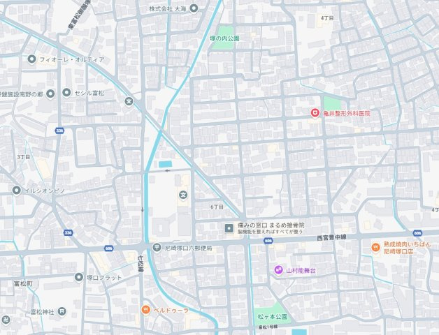 尼崎市塚口町　第2期　新築一戸建ての地図