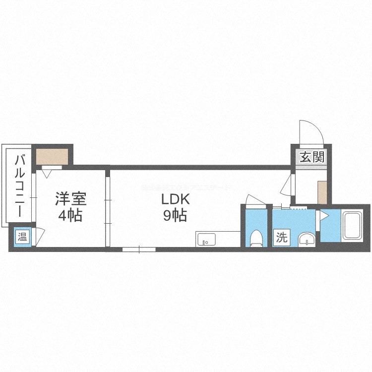 I maison Rolfの間取り