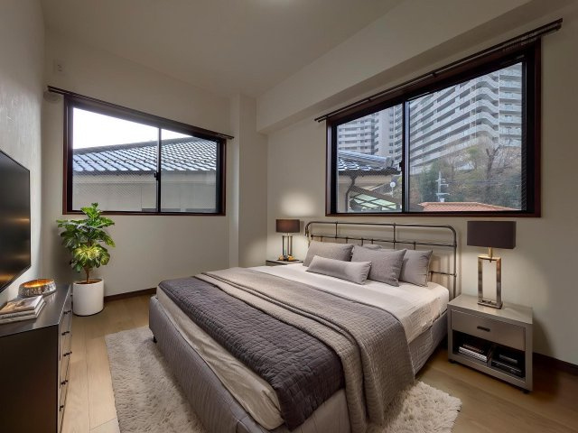 【洋室】 | ホームステージングしています。家具家電はCG画像です。

